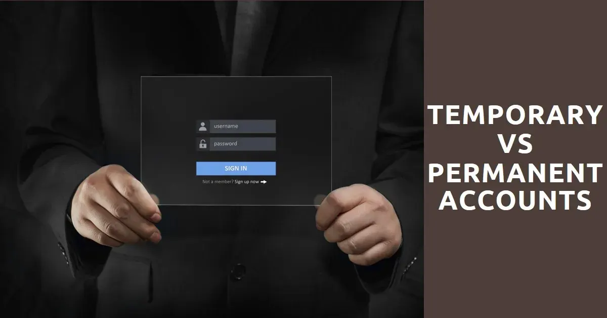 How Do Temporary Accounts Differ from Permanent Accounts?