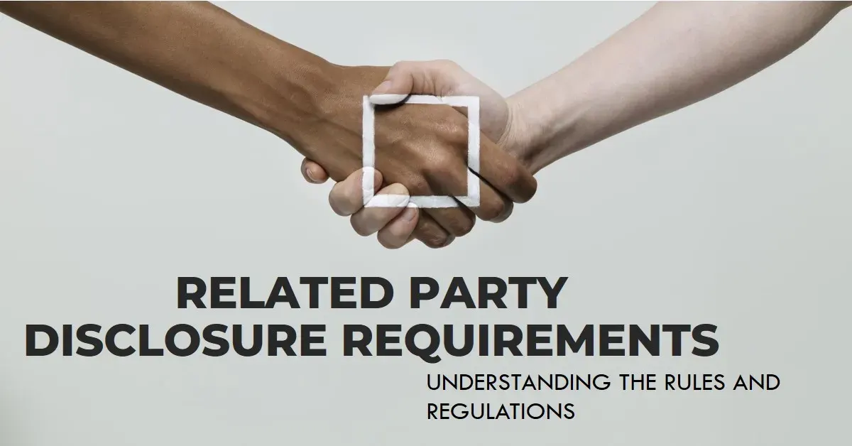 related party disclosure requirements ensuring transparency in financial reporting