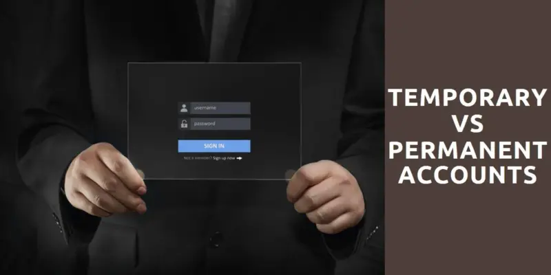 How Do Temporary Accounts Differ from Permanent Accounts?
